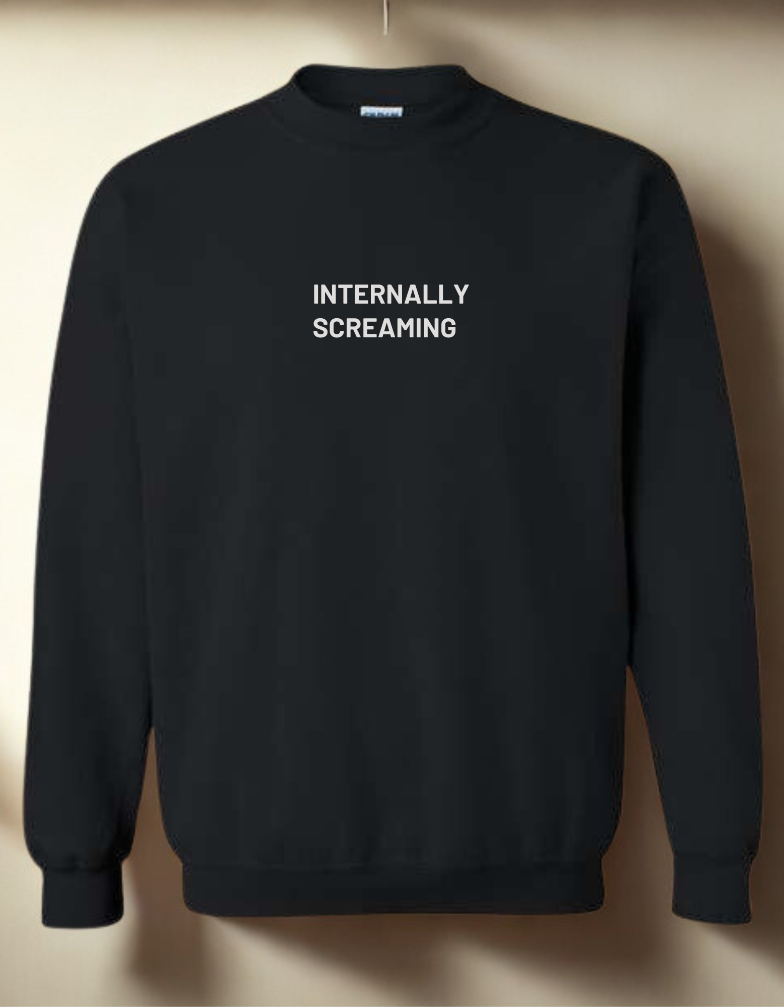 Internally Screaming - Embroidered Crewneck